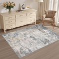 thumbnail image 1 of x Area Rug Living Room Rugs Washable Neutral Modern Abstract Soft Thin Large Rug Indoor Floor No Slip Rug Carpet for Bedroom Under Dining Table Home Office Decor Grey, 1 of 8