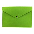 thumbnail image 1 of ZTTD Felt File Folder, Durable Briefcase, Document Bag, Paper File Folders, Portfolio Case, Letter Envelope, Handbag Button Closure, for Office Home S-chool Stationery (Z06-Green), 1 of 8