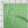 thumbnail image 2 of oneOone Polyester Spandex Green Fabric Moire Craft Projects Decor Fabric Printed By The Yard 56 Inch Wide, 2 of 4