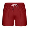 thumbnail image 1 of Diufon Men's Athletic Shorts Spring Summer Casual Elastic Waisted Drawstring Sport Shorts Wide Leg Loose Shorts, 1 of 4