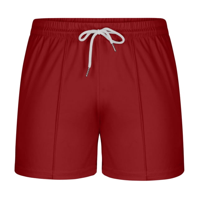 Diufon Men's Athletic Shorts Spring Summer Casual Elastic Waisted Drawstring Sport Shorts Wide Leg Loose Shorts