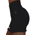 thumbnail image 3 of Julyccc Womens High Waist Buttons Jean Mini Short Denim Skirt, 3 of 4