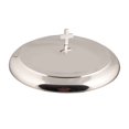 thumbnail image 3 of Mayur Export Plateau de Service Sacré en Acier Inoxydable pour Communion Incluant Assiette Centrale pour Pain avec Couvercle - (Argent/mat), 3 of 3