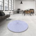 thumbnail image 4 of Ahgly Company Tapis d'Intérieur Lavable en Machine Carré Lavande Bleu, 3 Pieds Carré, 4 of 7