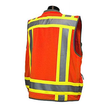 Radians SV55-2ZOD-L Industrial Safety Vest, Large