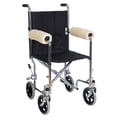 thumbnail image 1 of Essential Medical Supply Coussinets d'Accoudoir Confort pour Fauteuil Roulant Sheepette, 1 of 3