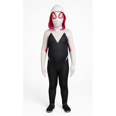 Wadan Girls’ Superhero Cosplay Bodysuit – 3D Style Halloween Jumpsuit, Spandex Costume for Parties & Play