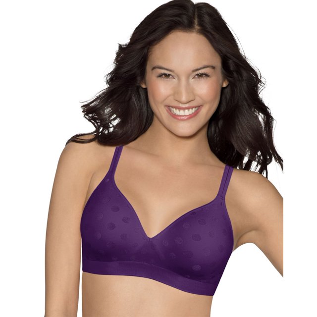 Hanes Womens ComfortFlex Fit Perfect Coverage Wirefree Bra - Best-Seller, S