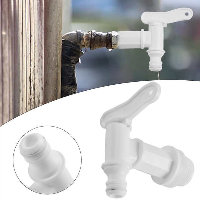 Fresh/Waste Water Tank Drain Tap Fit Motorhome Caravan Boat Camper Van Caravan