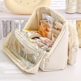 thumbnail image 3 of RXIRUCGD Pencil Case Pouch Large Capacity Pencil Bag Zippered Pen Pouch With 9 Compartments And Flexible Detachable, 3 of 9