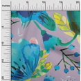 thumbnail image 1 of oneOone Cotton Poplin Dusty Violet Fabric Florals Sewing Craft Projects Fabric Prints By Yard 56 Inch Wide-IXE, 1 of 4