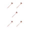 thumbnail image 3 of Redempat Cute Tea Spoon Exquisite Stainless Steel Spoon For Tea Drinking Teaware dog paw rose gold 1 5Set, 3 of 6