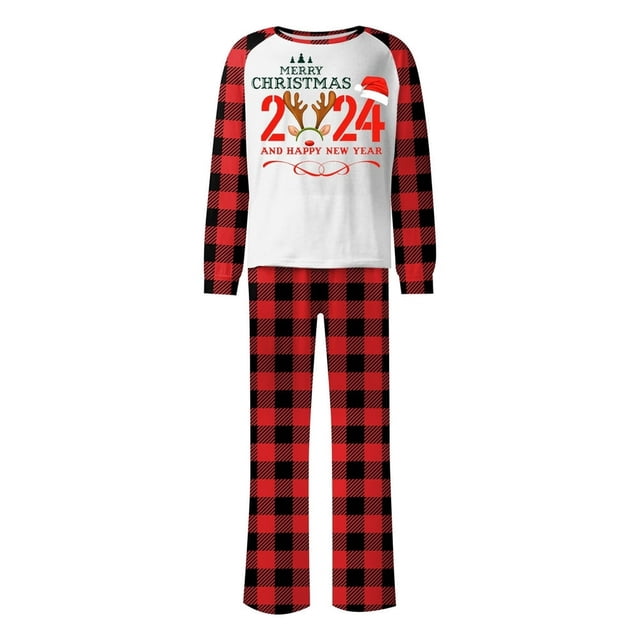 Pyjamas Assortis de Noël pour Hommes et Famille, Ensembles de Pyjama des Fêtes, Ensembles de PJ, Jammies pour la Famille