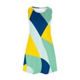 thumbnail image 4 of EGNMCR Robes d'Été Femmes Tendance 2024 Robes d'Été pour Femmes Plage Floral T-Shirt Robe Soleil Décontractée Poches Boho Robe Débardeur, 4 of 5