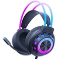 thumbnail image 1 of VEATOOL G3 USB Gaming Headset for PC, Computer Headphones with Microphone/Mic Noise Cancelling, 7.1 Surround Sound, RGB Light - Wired Headphones for PS4, PS5 Console, Laptop, 1 of 7