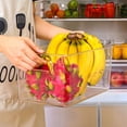 thumbnail image 3 of Stackable Plastic Food Storage Bins - Refrigerator Organizer With Handles For Pantry  Fridge  Freezer  Kitchen  Countertops  Cabinets - Clear Can Organizer, 3 of 6