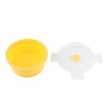 thumbnail image 1 of Collapsible Leak Proof Silicone Lunch Box, Round Bento Lunch Box, Adults For Kids, 1 of 8