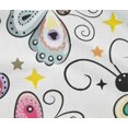 thumbnail image 5 of oneOone Cotton Flex White Fabric Butterflies Craft Projects Decor Fabric Printed By The Yard 40 Inch Wide-RF, 5 of 5