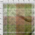 thumbnail image 3 of oneOone Georgette Viscose Light Green Fabric Check & Sewing Material Print Fabric By The Yard 42 Inch Wide, 3 of 4
