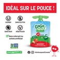 thumbnail image 5 of GoGo squeeZ Compote de Fruits, Pomme Fraise, Sans Sucre Ajouté. 90g par Sachet, 4 Sachets, 5 of 5