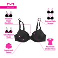 thumbnail image 5 of Maidenform Womens One Fabulous Fit 2.0 Tailored Demi Underwire Bra, 32DD, 5 of 5