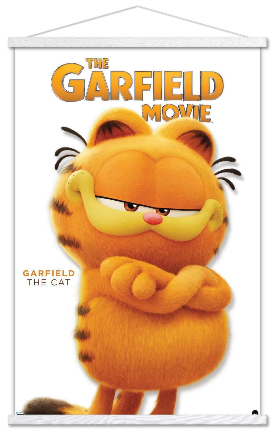 The Garfield Movie - Feature Series 24 Wall Poster with Magnetic Frame