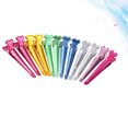 thumbnail image 2 of 50 Pcs Barrettes Colorées en Forme de Bec de Canard, Mode Aluminium, Positionnement Crocodile pour Femmes Coiffeuse, 2 of 7
