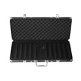 thumbnail image 1 of BELOVING Chip Suitcase Box Aluminum Alloy Thicken High Capacity Solid Carrying Case Black, 1 of 9