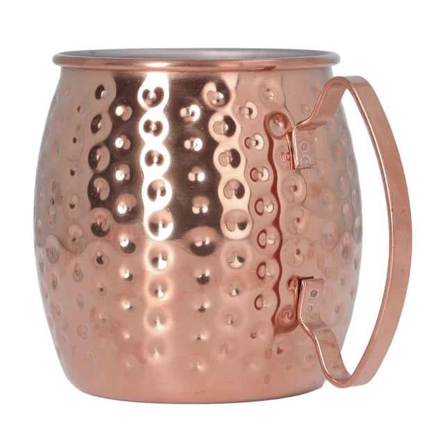 Moscow Mule Copper Mug, Moscow Cocktail Mug, Moscow Mule Mug Exquisite 304 Stainless Steel 500ml Large Capacity Cocktail Mug For Bars Hotels Restaurants
