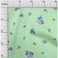thumbnail image 1 of oneOone Polyester Lycra Fabric Leaves & Flower Floral Decor Fabric Printed BTY 56 Inch Wide, 1 of 4