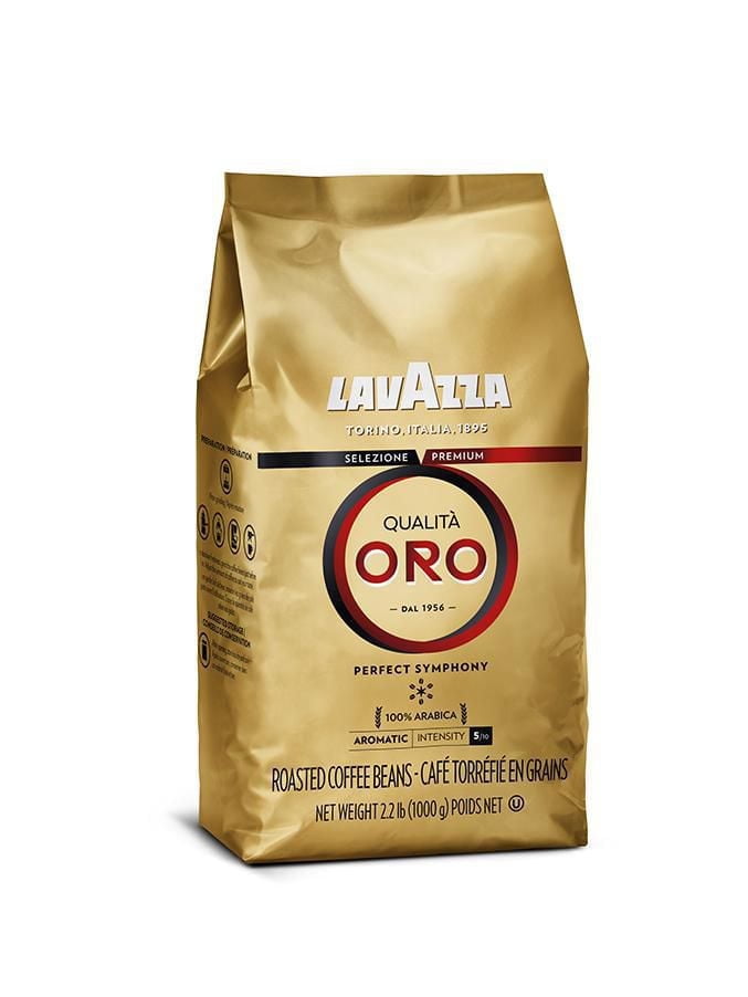 Lavazza - Qualita Oro Espresso - Torréfaction moyenne, café en grains - 1 kg