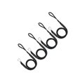 thumbnail image 1 of Bungee Dock Line Boat Rope for PWC Dock Line Mooring Rope Lines for for Pontoon Fishing Boat Kayak Canoe Accs Black 4pcs, 1 of 9
