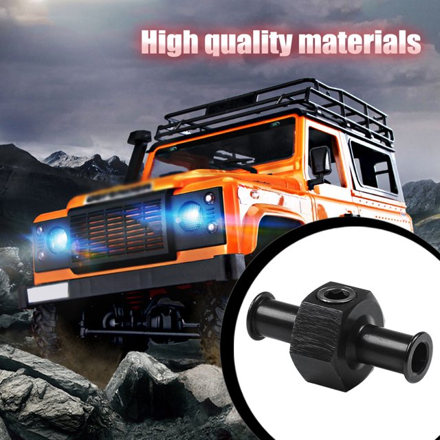 Ruiboury Simple And Effective Nitrous Pressure Gauge Adapter High Durability Seal Gauge T black 1Set