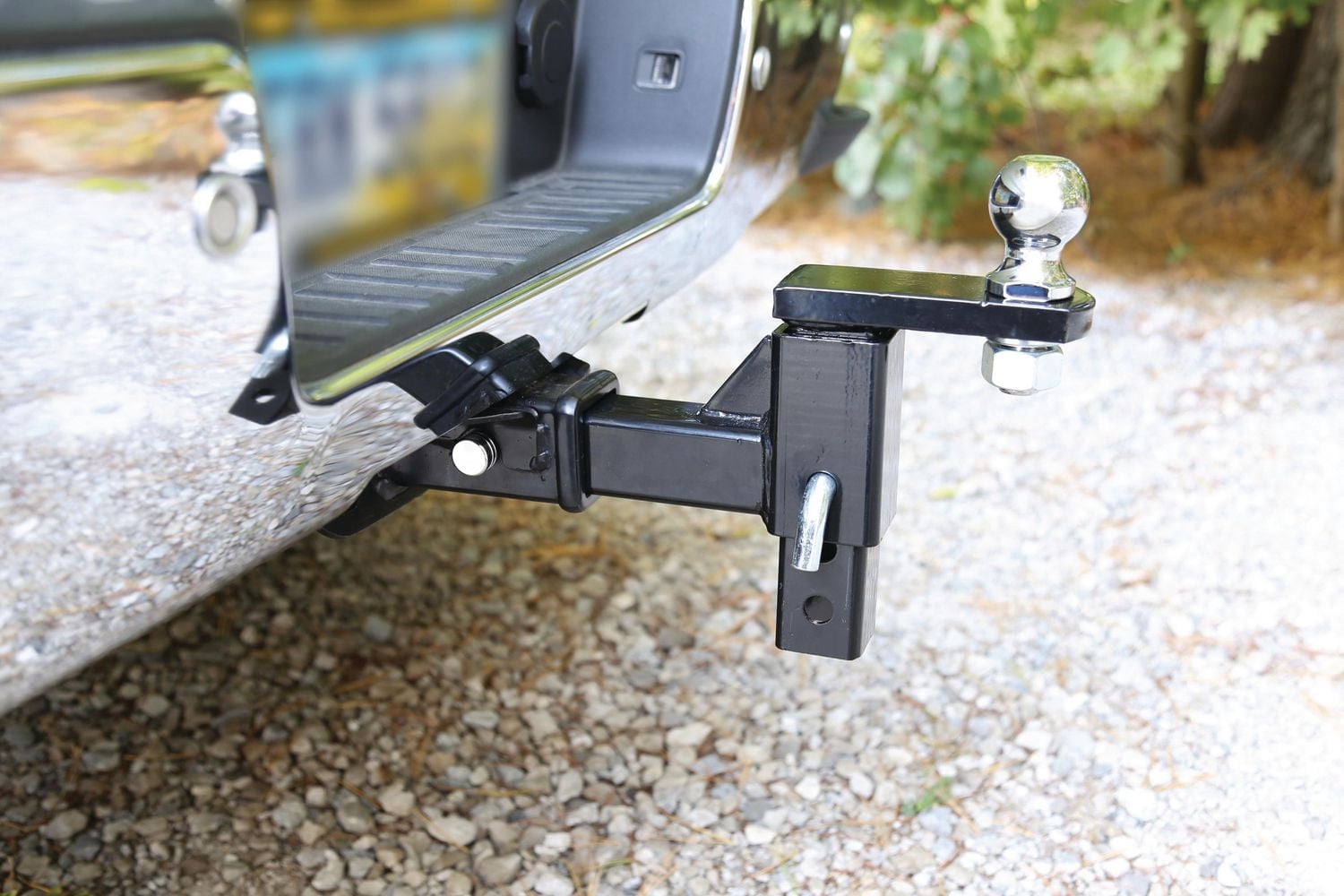 Towsmart Adjustable Ball Mount w/clip & QuickRelease Pin