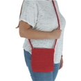 thumbnail image 3 of CTM®  Crochet Crossbody Handbag (Women's), 3 of 4