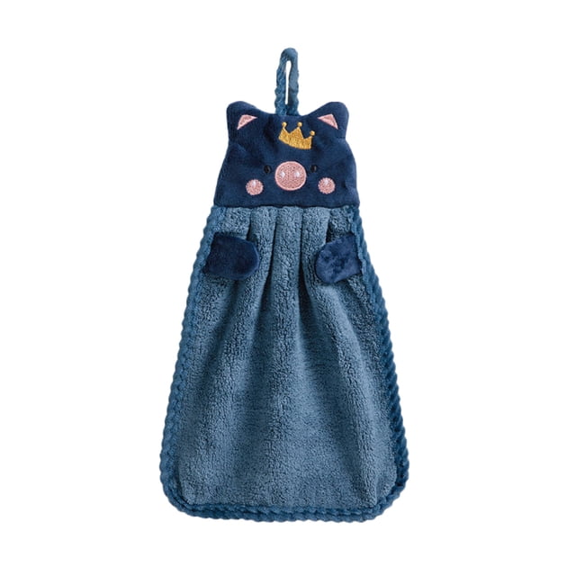 Little Pig Microfiber Cleaning Brush Set for Kitchen Bathroom Household Chores Absorbent Scrubber Tool