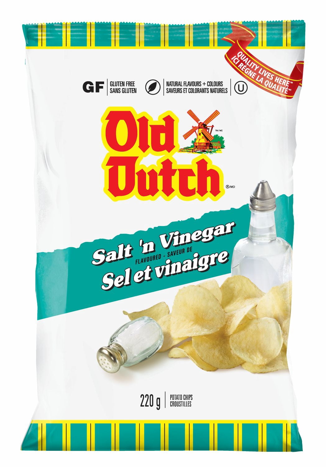 Old Dutch Salt & Vinegar Potato Chips