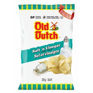 Old Dutch Salt & Croustilles de pommes de terre à vinaigre