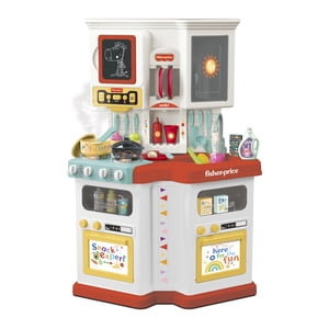 Fisher Price Grande cuisine avec lumière, son et eau 52 Accessoires multicolores