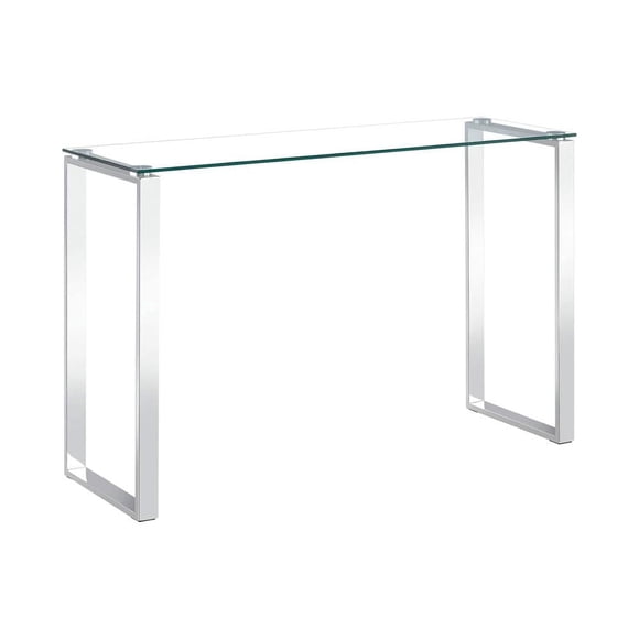 Heavenly Collection Large Silver Console Table