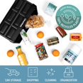 thumbnail image 4 of CleverMade Bacs de Rangement Pliables 32 L, Lot de 3 &#2013265922?? Bacs de Rangement Pliables Robustes avec Poignées Intégrées pour le Rangement de Garage et l'Organisation de la Maison - Obsidienne, 4 of 9