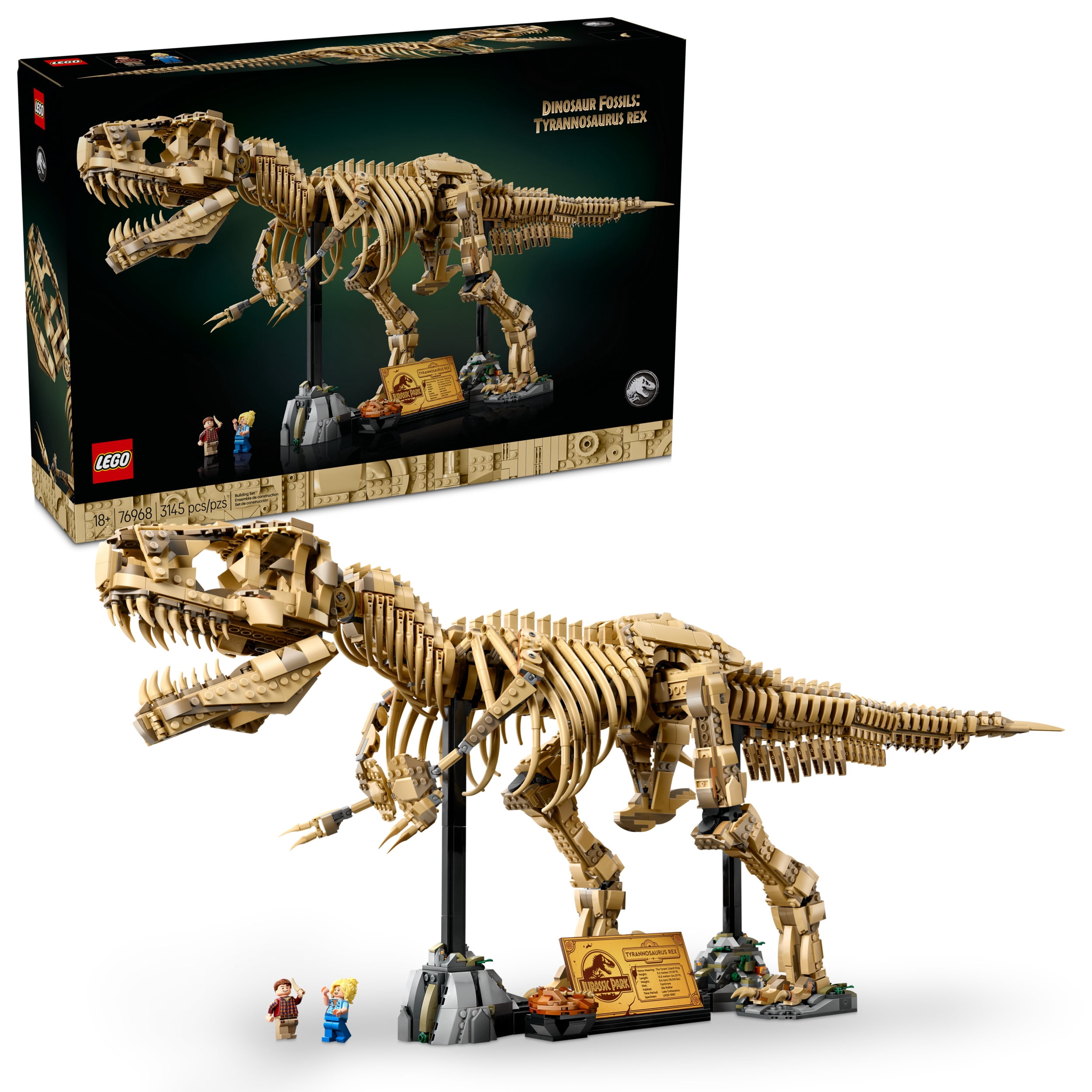 LEGO Jurassic World Dinosaur Fossils: Tyrannosaurus Rex - Building