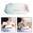 thumbnail image 2 of pitrice Manicure Hand Rest Cushion / Hand Mat Nail Art Arm Cushion Salon Home DIY Green Mat B, 2 of 9