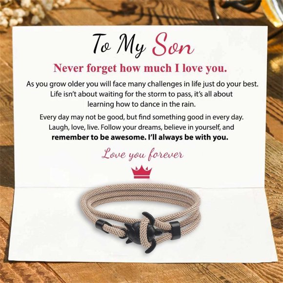 SIfdSeng Fashion Bracelet Turtle Nautical Bracelet Men's Women's Charm Nautical Rope Chain Umbrella Rope Bracelet Men's Bag Metal Hook Friendship Bracelets Moissanite Tennis Bracelet