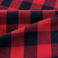 thumbnail image 3 of Buffalo Check Plaid Window Valances White and Black Farmhouse Design Window Treatment Decor Curtains Rod Pocket Valances, 3 of 5