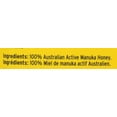 thumbnail image 2 of Miel de Manuka Capilano Naturellement Bioactif MGO30+ 375g. Anti-goutte. Bouteille pressable debout. Sans gluten, sans produits laitiers, sans œufs, sans soja et sans noix. Sans additifs, 2 of 7