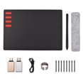 thumbnail image 1 of Generic Tablette Graphique T505 193x143mm 8192 Niveaux de Pression Stylet Sans Batterie, 1 of 7