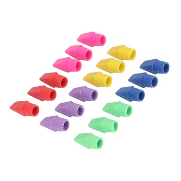 Pencil Top Eraser, 200Pcs Rubber Colorful Soft Erasers Topper  for Kids