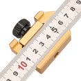 thumbnail image 4 of Woodwork Marking Gauge, 45 Degree Angle Aluminum Alloy Wear Resistant Woodworking Ruler Locator Lightweight With Adjustable Stop For Fine Equipment Processing, 4 of 8