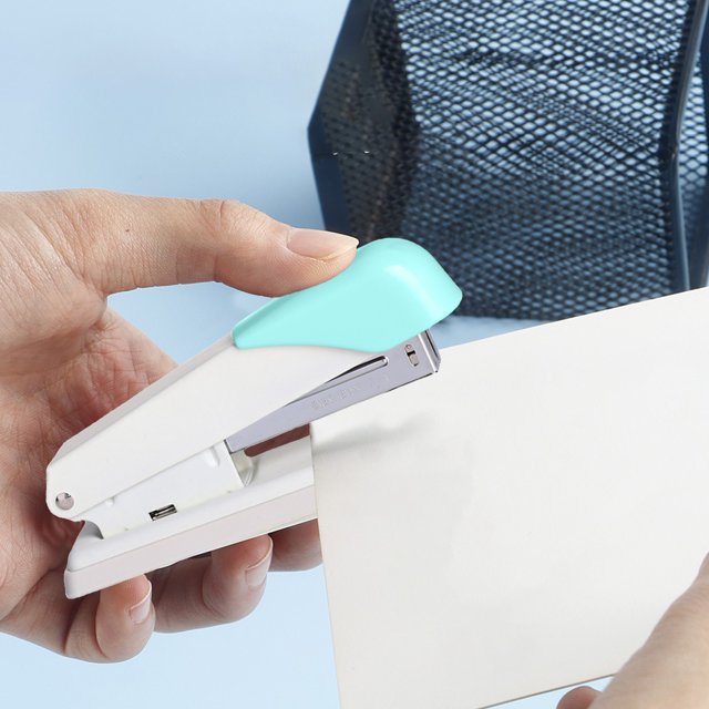TopLLC Home Office Furniture Stationery And Learning Supplies In Stock Extended Rotatable Stapler Streamlined Stapler Plastics stapling machine